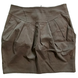 Cue Khaki Skirt, Size 10